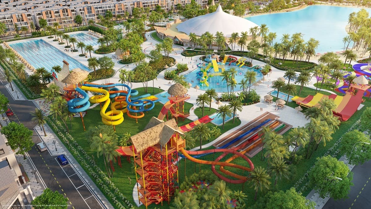 Vương quốc trò chơi do VinWonders thiết kế tại Vinhomes Ocean Park 3.
