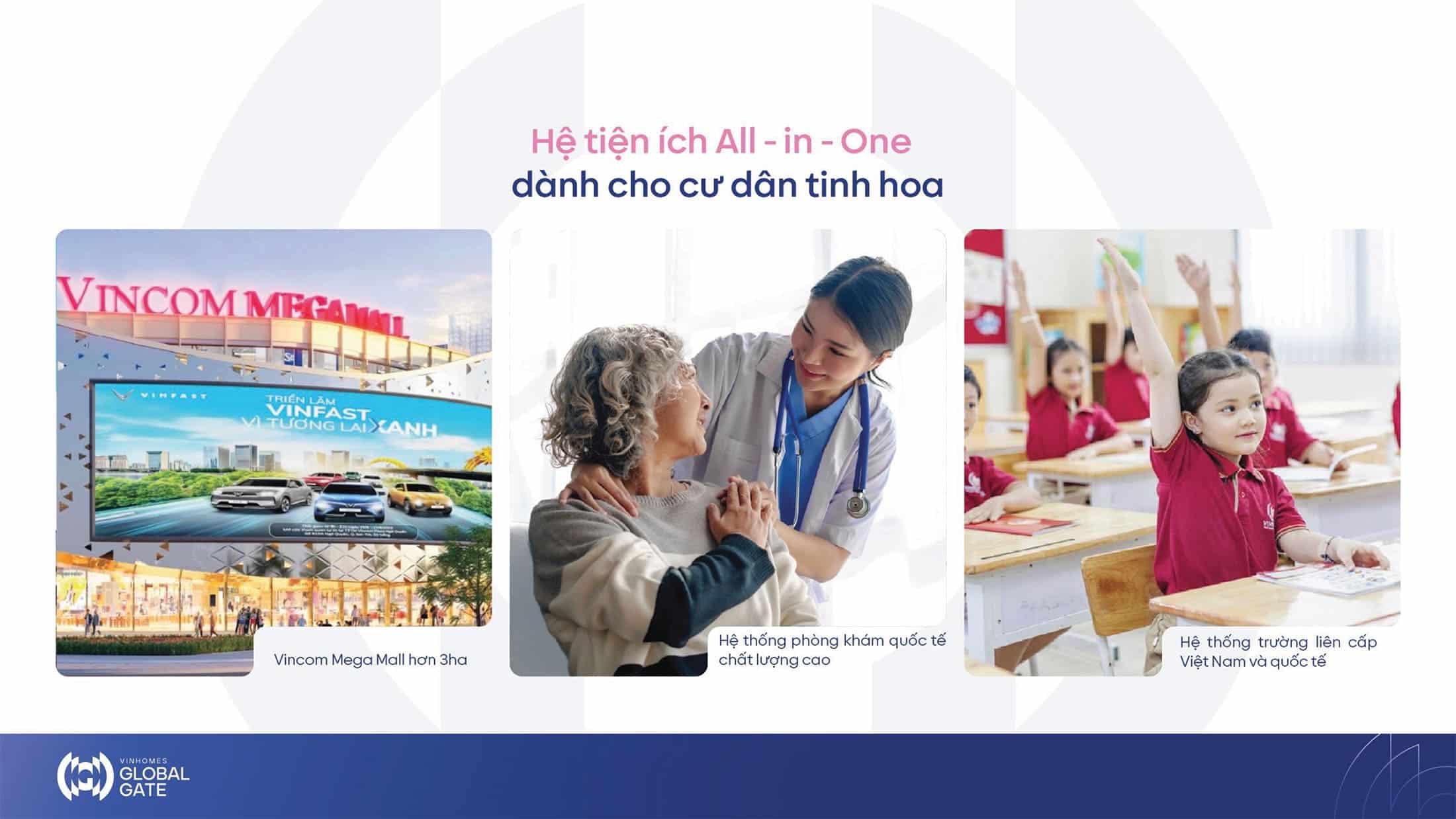 Hệ thống tiện ích All-in-One giành cho cư dân tinh hoa tại Vinhomes Wonder Park.