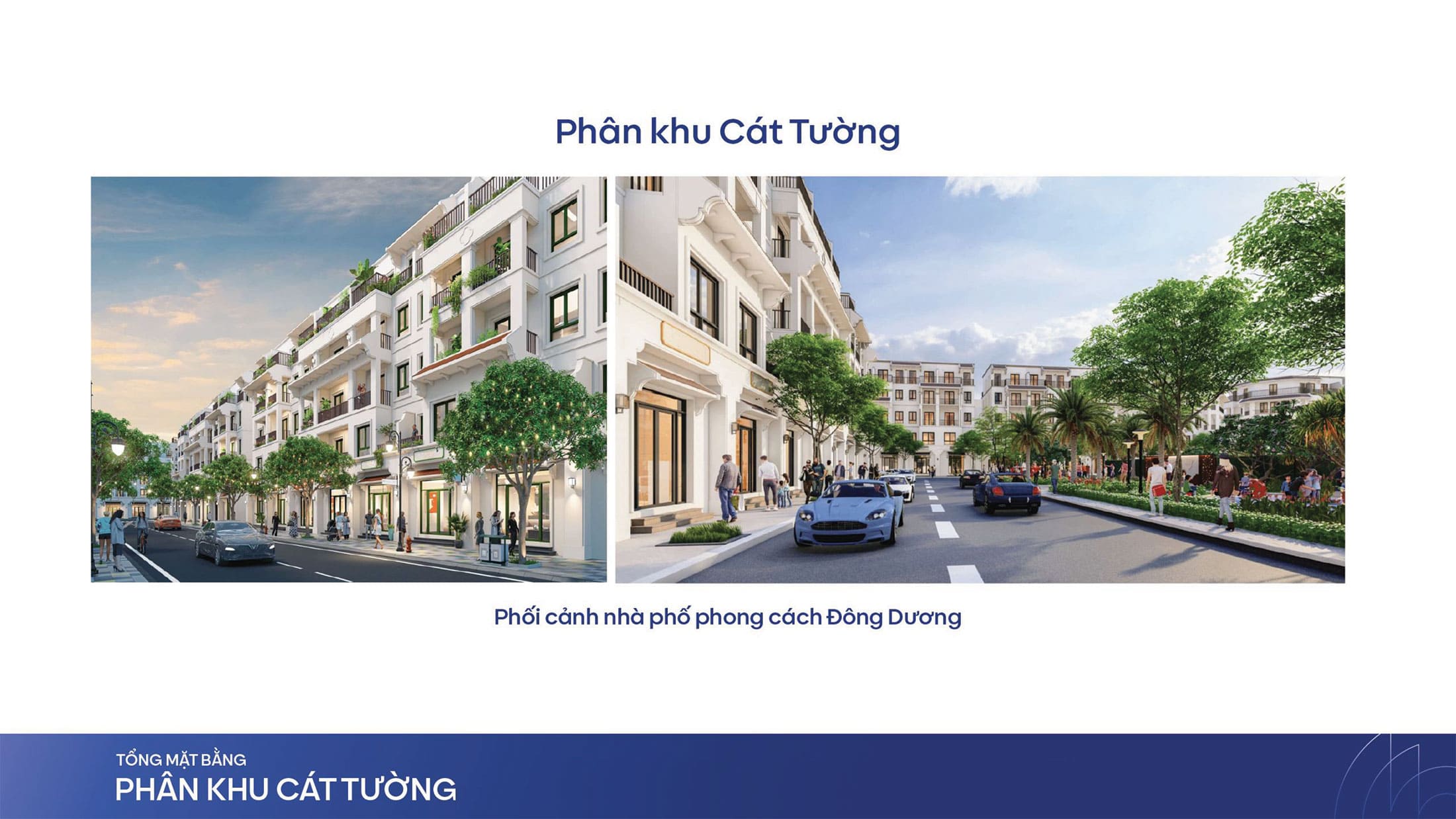 Phối cảnh sản phẩm nhà Liền Kề tại phân khu Cát Tường, Vinhomes Wonder Park.